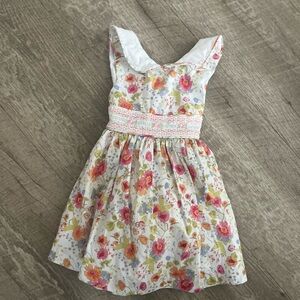 Bonnie Baby Colorful Floral Dress